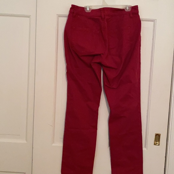 Pink Curvy Straight Pant LOFT - Picture 5 of 9
